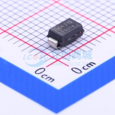 肖特基二极管 MBRA2H100T3G DO-214AC onsemi(安森美) 电子元器件