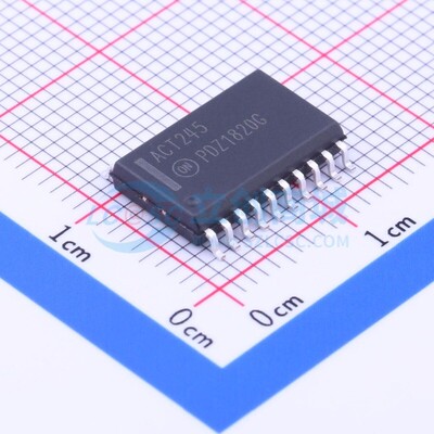 缓冲器/驱动器/收发器 MC74ACT245DWR2G SOIC-20 onsemi(安森美)