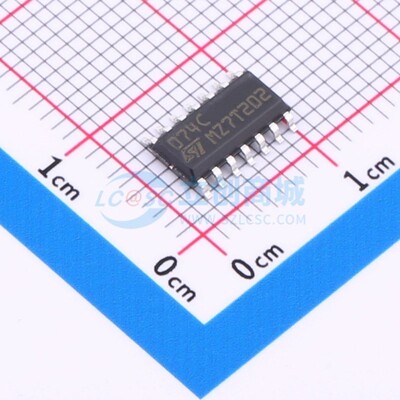 FET输入运放 TL074CD SO-14 ST(意法半导体) 电子元器件原装正品