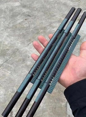 高端黑檀木画眉鸟沙杠站杠沙桥鸟站杠精品细工黑檀木沙杠鸟棍