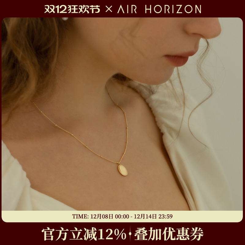 925纯银项链女小众脖子饰品颈链