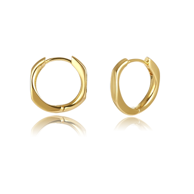 金色个性耳环港式复古耳圈