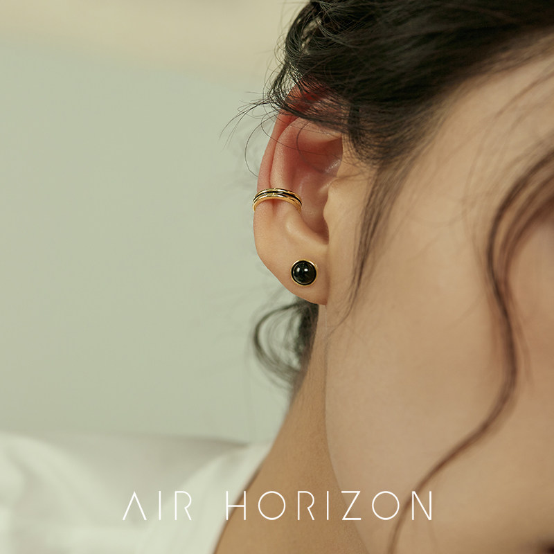 AIR-HORIZON复古树脂女套装耳钉图片
