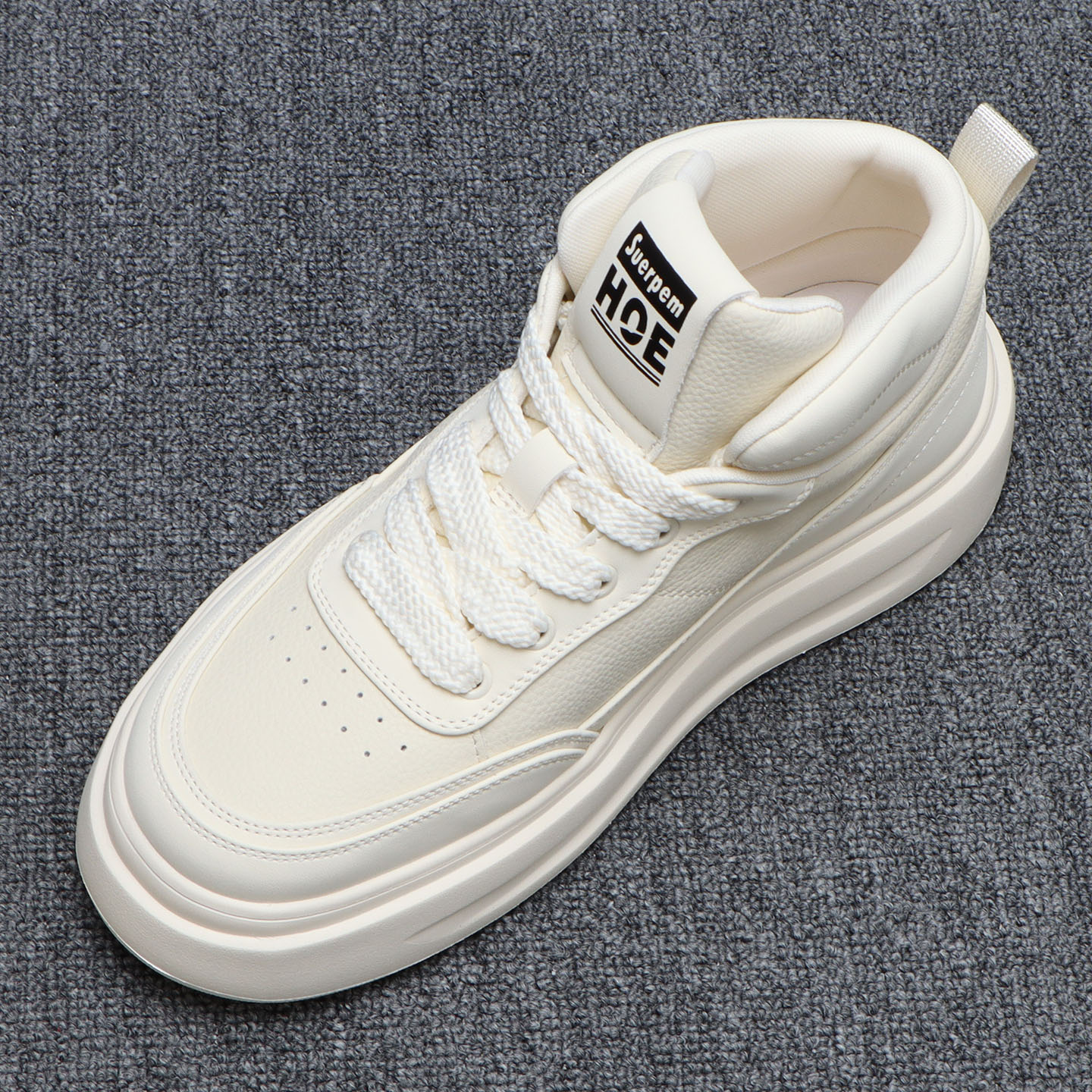 休闲板鞋韩版百搭增高小白鞋男