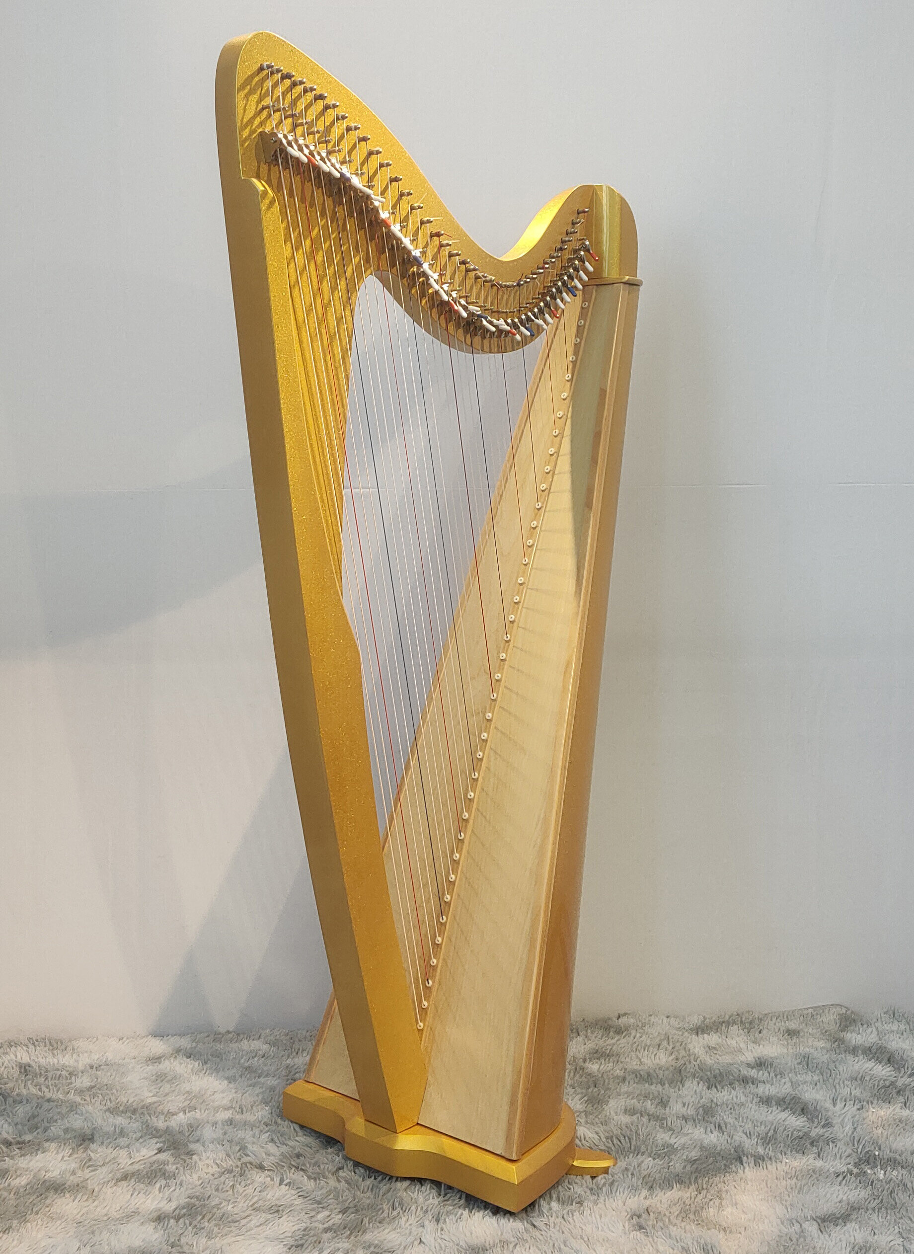 正品清仓处理特价活动升声竖琴欧式古典乐器爱尔兰凯尔特扳键竖琴