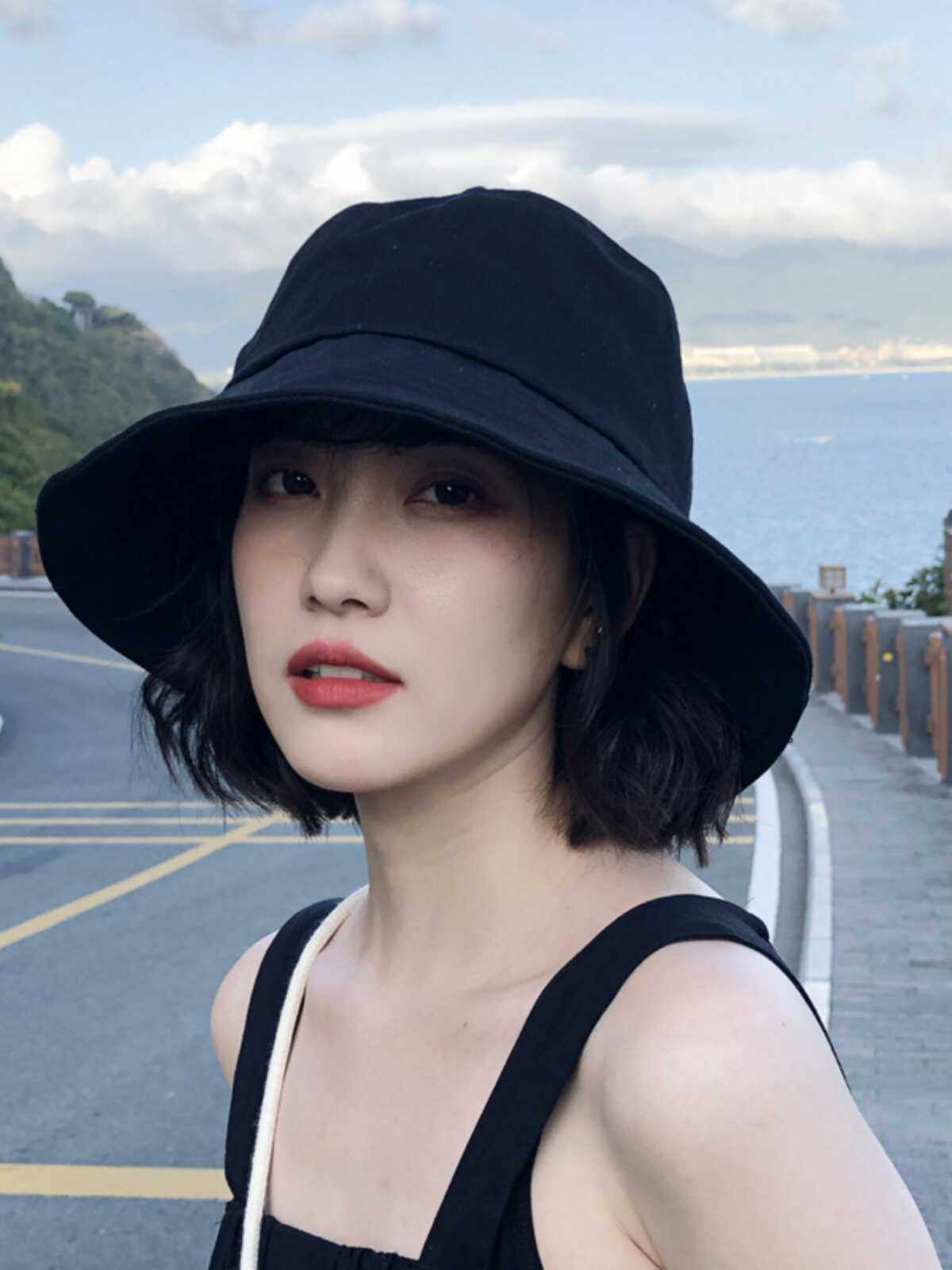 渔夫帽女夏韩版百搭日系防晒遮阳