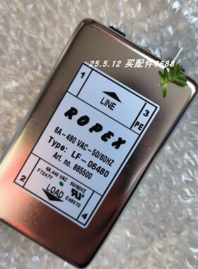 原装正品ROPEX LF-06480 885500线性滤波器RES-5010控制器