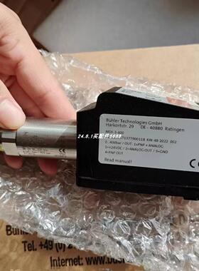 buhler MDF-3-400压力传感器 BUHLER MDF-5-600+E05+M01变送器