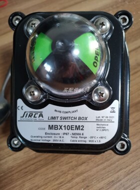意大利进口SIRCA MBX10EM2限位开关  MBX37PN2开关盒