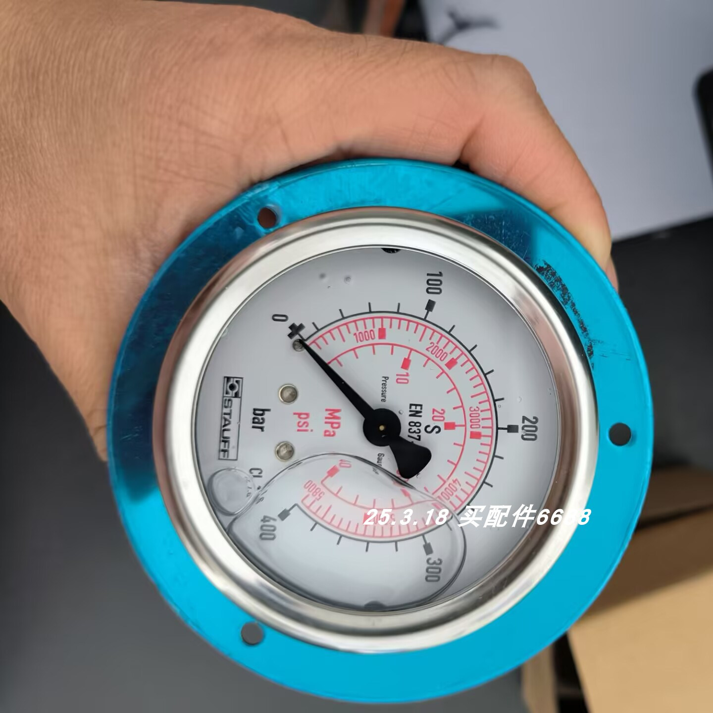 测压接头STAUFFSMK20-G1/4-PC