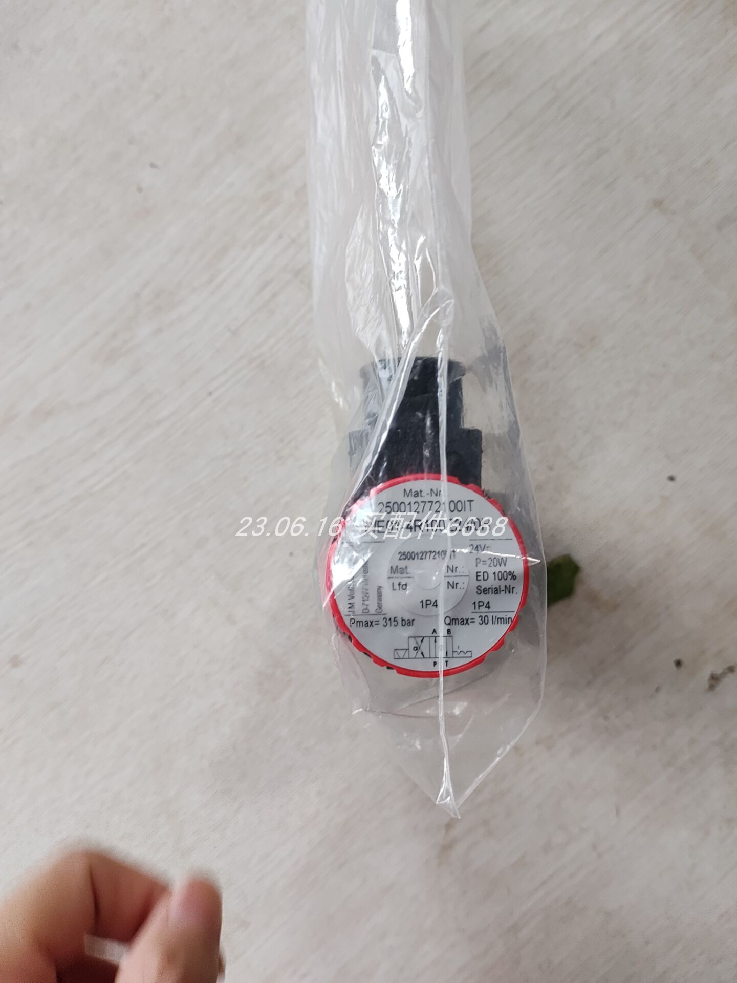 H+L电磁阀WE257-4L1496Z24/OH