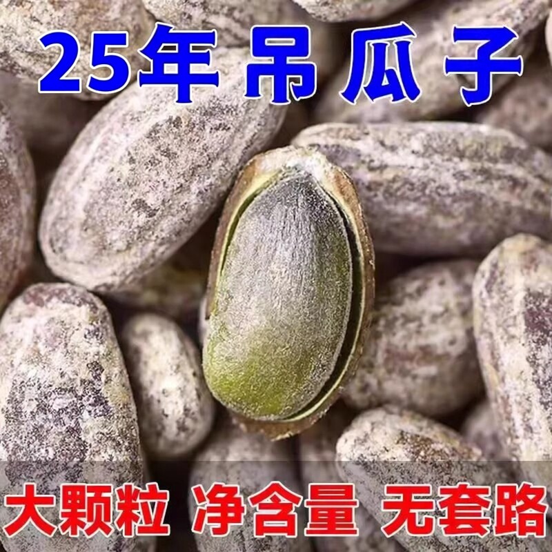 2025新货吊瓜子大颗粒大籽现炒现发奶油椒盐原味特产非瓜蒌籽零食