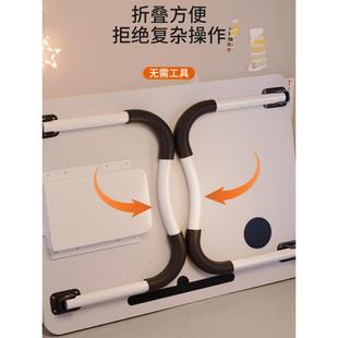 可折叠床上小桌子电脑桌学生宿舍上铺学习桌家用卧室飘窗懒人书桌