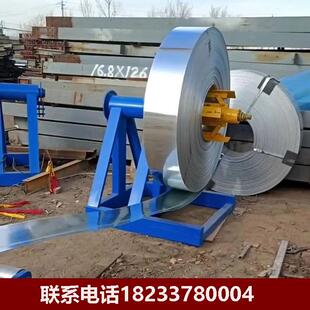 彩钢卷上料架 重型材料立式上料机 C型钢电动放料机 简易放料架