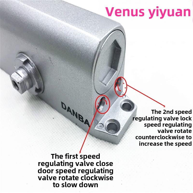 玻璃门无框无冲孔缓冲闭门器防火门钢化阻尼液压推拉定位办公室门