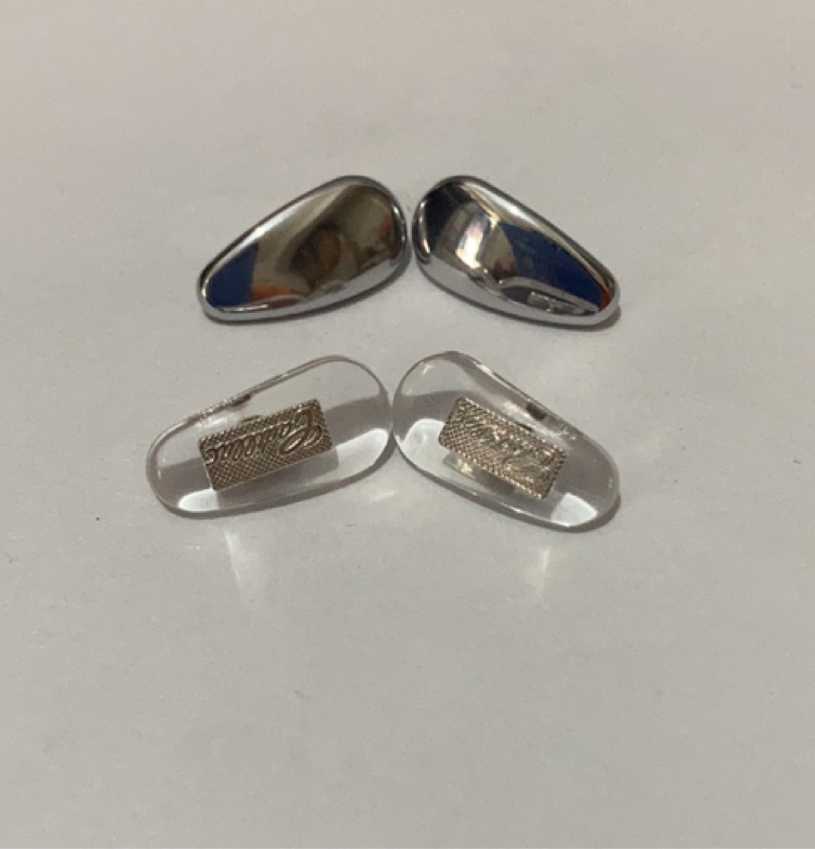 凯迪拉克眼镜鼻托 原装超轻防滑防压痕近视眼镜配件墨镜鼻垫托叶