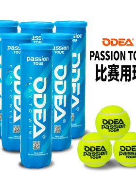 ODEA欧帝尔网球Passion比赛用球HONORair高弹耐打气压足专业训练