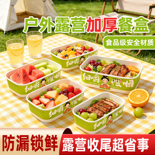 一次性餐盒户外露营野餐打包盒