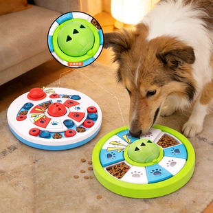 狗狗藏食玩具耐咬喂食器益智漏食球消耗精力猫咪慢食狗碗丰荣玩具