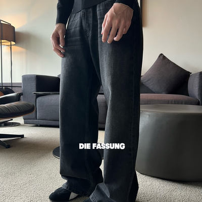 DieFassung水洗2021M版型牛仔裤