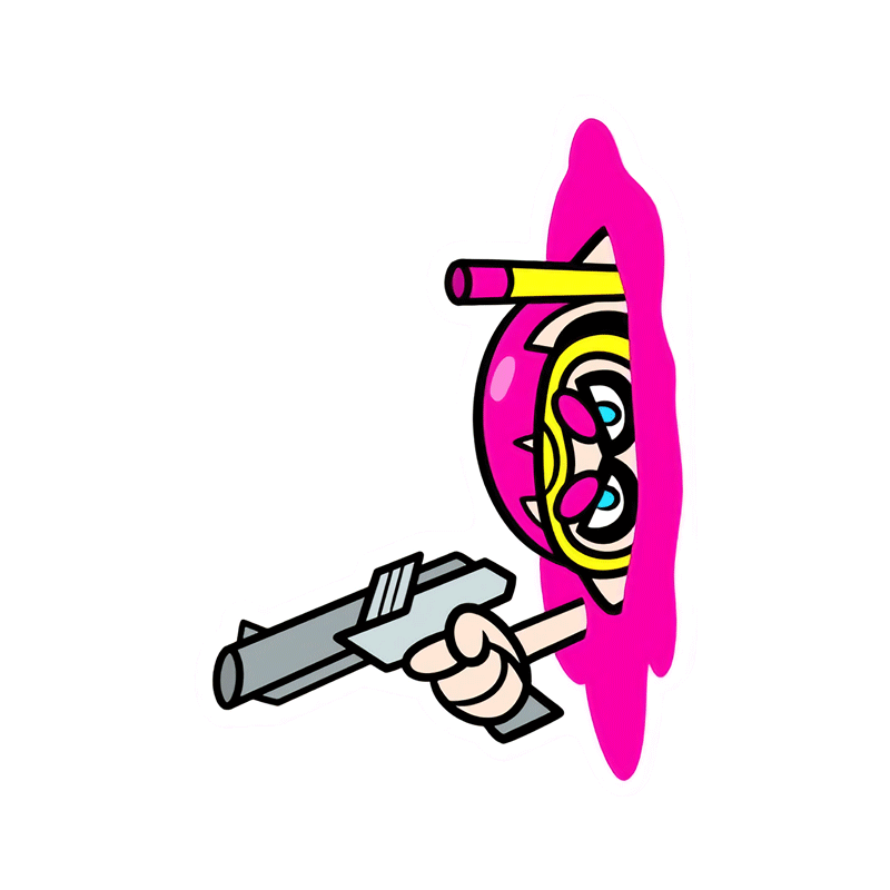Splatoon喷射战士涂鸦风