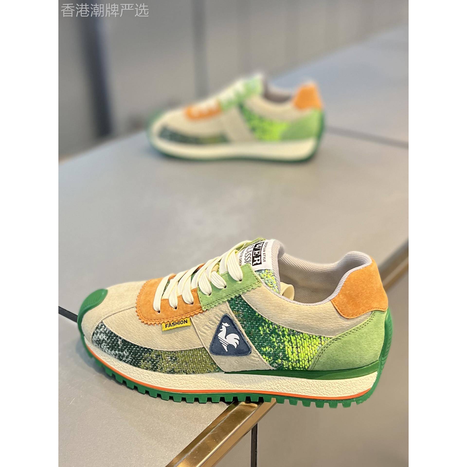 男鞋秋季2025新款布面透气厚底阿甘鞋百搭公鸡软底休闲增高老爹鞋