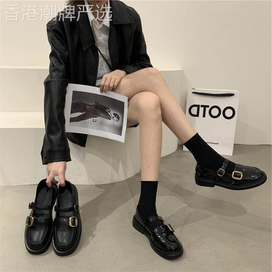 潮牌设计感小众英伦黑色乐福小皮鞋2025秋季新款玛丽珍单鞋女鞋子