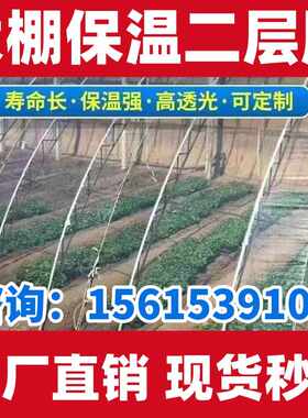 进口大棚膜内膜二层膜蔬菜保温防寒防冻无滴膜透明塑料薄膜抗老化