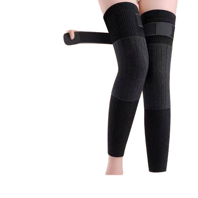 绑带加长50护膝盖护腿保暖老寒腿男女士中老年关节加绒加厚防寒