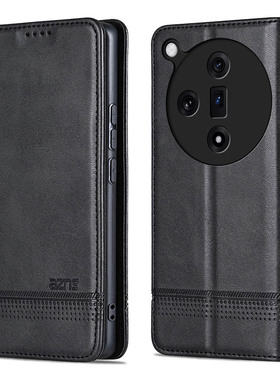 适用OPPOFindX7手机壳皮套翻盖式新款oppoFindX7Ultra插卡保护套FindX6外壳防摔FindX7Pro全包镜头硅胶软壳