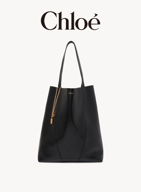 Chloe蔻依 CHLOE SPIN大号小牛皮托特包