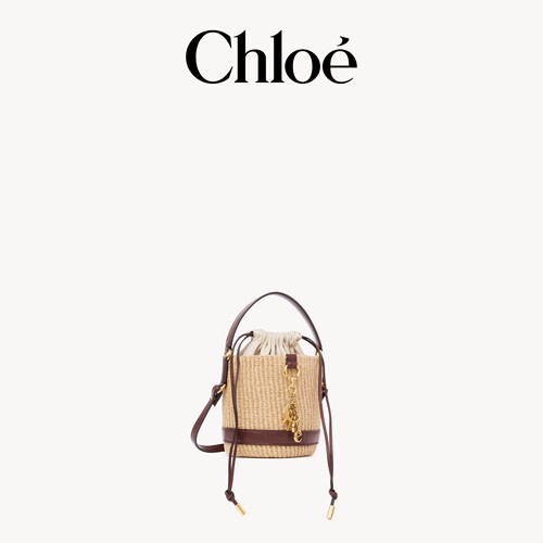 Chloe蔻依 2026新品CHLOÉ CHARMS纤维提篮包