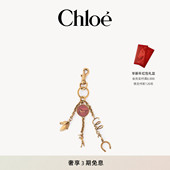 CNY系列 Chloe蔻依SYMBOLS COIN HORSE 黄铜链条包袋吊饰