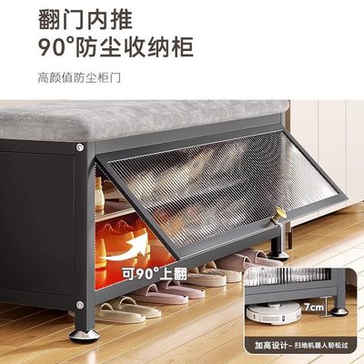 挂衣架多功能门口衣架客厅鞋架晾衣架一体立式衣服衣帽架落地子放
