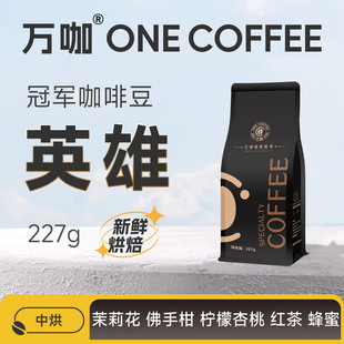 手冲冷萃单品下单烘 25新产季 227克 埃塞英雄冠军获奖咖啡豆 万咖