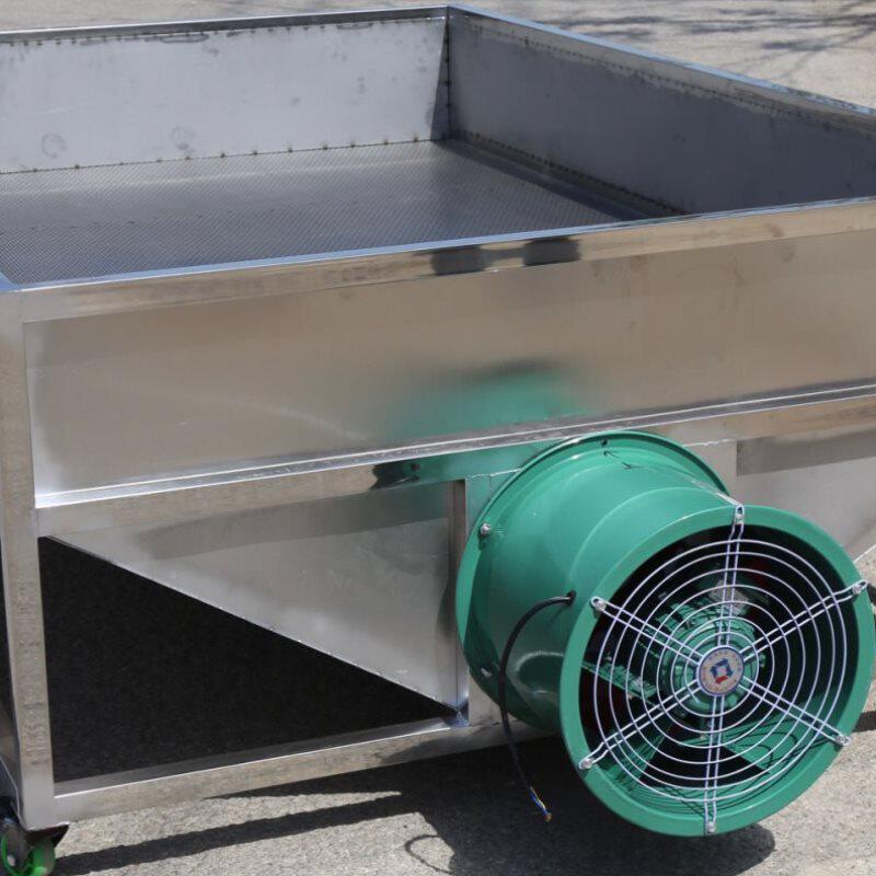 高档设备摊凉床摊车床酿酒专用凉床 摊凉粮移动摊粮z床酿酒奢华