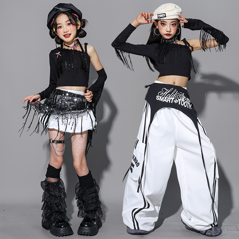 女童爵士舞演出服儿街表装
