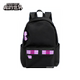 像素风书包我 世界末影人书包双肩包大容量儿童学生背包