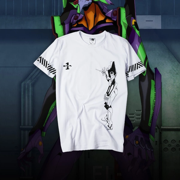 初号机T恤白色款 新世纪福音战士 EVA