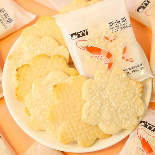 丫丫轻食虾肉饼180g独立装