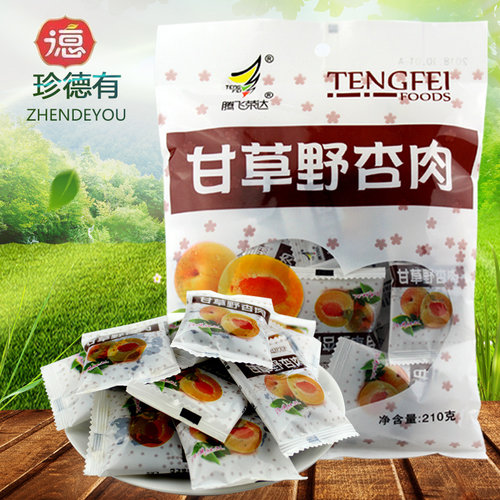 腾飞荣达180g野杏肉甘草杏