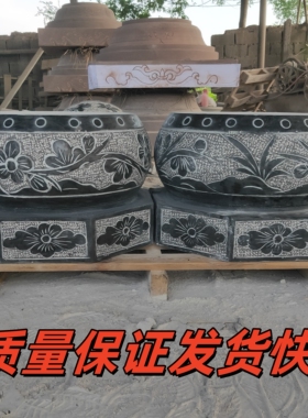 石雕柱墩仿古柱鼓墩青石柱墩底座石墩子空心石柱础柱顶石