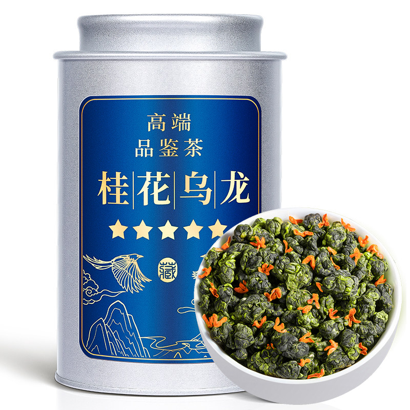 飘香韵 高端品鉴 桂花乌龙茶古法窨制桂花茶浓香型2025新茶叶125g,茶,特色产区乌龙茶,淘宝优惠券,粉丝福利购,淘宝优惠卷