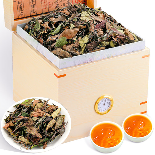年货茶礼-2019年老贡眉白茶500g