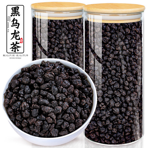 [玻璃罐装]正宗黑乌龙茶共600g