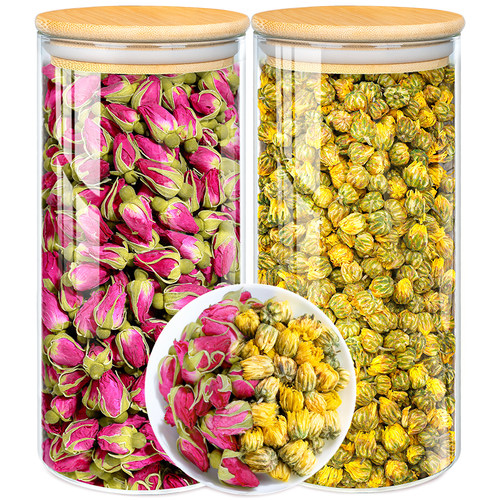 【女神花茶组合】玫瑰花+胎菊