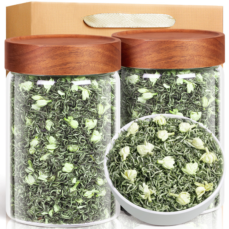 飘香韵 密封罐-特级飘雪4A茉莉花茶浓香型2025新茶官方旗舰店茶叶,茶,茉莉花茶,淘宝优惠券,粉丝福利购,淘宝优惠卷