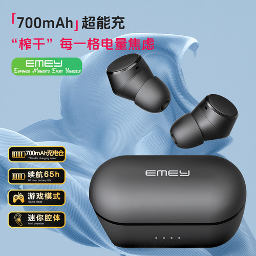 2025新款真无线蓝牙耳机超长续航