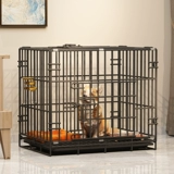 Клетка для собак маленькая собака плюшевая собака с туалетами отделяет среднешнековую домашнюю домашнюю домашнюю домохозяйство большие домашние виллы