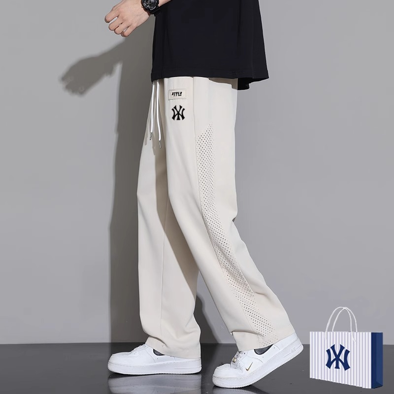 冰丝裤子男士夏季休闲裤少年宽松